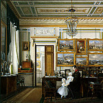 Виды залов Зимнего дворца. Кабинет императора Александра II (), Эдвард Мэтью Уорд