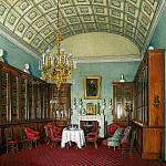 Виды залов Зимнего дворца. Библиотека императора Александра II (), Эдвард Мэтью Уорд
