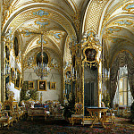 Виды залов Зимнего дворца. Гостиная в стиле второго рококо, Эдвард Мэтью Уорд