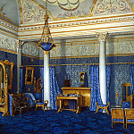 Виды залов Зимнего дворца. Спальня императрицы Александры Федоровны (), Эдвард Мэтью Уорд