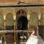 Weeks Edwin Lord A Court in The Alhambra in the Time of the Moors, Эдвин Лорд Недели
