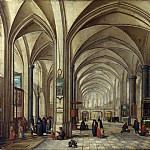 The Interior of a Gothic Church looking East, Jan Brueghel The Elder
