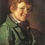 Portrait of a boy. 1819. Tashkent, Orest Adamovich Kiprensky