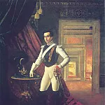Portrait of Count DN Sheremetev. 1824 H. M. 252h204 GMM, Orest Adamovich Kiprensky