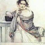 Portrait SS Scherbatova. 1819 TG, Orest Adamovich Kiprensky
