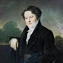 Portrait of a Man. 1826. H., M. 62x47. Uzhgorod, Orest Adamovich Kiprensky