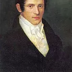 Portrait of a Man. H. 1826, 58h48 pm. 8 Taganrog, Orest Adamovich Kiprensky
