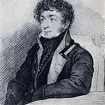 Portrait of Konstantin Batyushkov. 1815. B., um. c. 22. 5h18. 5. GLM, M., Orest Adamovich Kiprensky