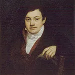 Portrait AI Kusova. 1809. D., m. 73. 3h62. 6 RM, Orest Adamovich Kiprensky