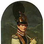 Portrait of Prince H. Trubetskoy. 1826. H., m. 93, 5h76, 5 GTG, Orest Adamovich Kiprensky