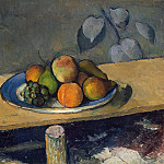 Cezanne, Paul. Apples, peaches, pears and grapes, Paul Cezanne