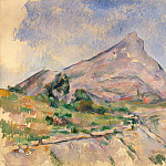 Cezanne, Paul. Mount St. Victoria, Paul Cezanne