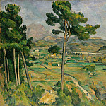 Mont Sainte-Victoire and the Viaduct of the Arc River Valley, Paul Cezanne