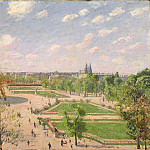 The Garden of the Tuileries on a Spring Morning, Camille Pissarro
