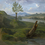 Пейзаж с рекой, Александр Франсуа Депорт