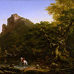 The Mountain Ford, Thomas Cole