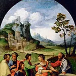 Kunsthistorisches Museum - Lodovico Mazzolino -- Christ and the Samaritan Woman at the Well