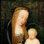 Virgin and Child with a Pomegranate, Hans The Younger Holbein