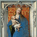 The Virgin and Child Standing in a Niche, Rogier Van Der Weyden