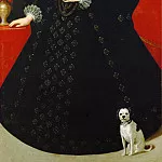 Justus Suttermans -- Eleonora Gonzaga dressed in black, Kunsthistorisches Museum