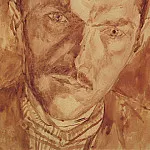Петров-Водкин Кузьма Сергеевич - Автопортрет2. 1921