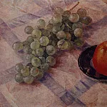 Grapes and apples. 1921, Kuzma Sergeevich Petrov-Vodkin