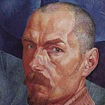 Борис Дмитриевич Григорьев - Автопортрет2. 1926-1927
