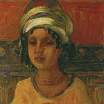 Kadusha. Africa. 1907, Kuzma Sergeevich Petrov-Vodkin