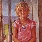 Daughter of a fisherman. 1936, Kuzma Sergeevich Petrov-Vodkin