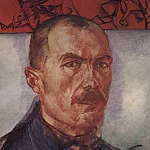Петров-Водкин Кузьма Сергеевич - Автопортрет. 1912