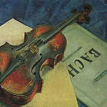 Violin. 1921, Kuzma Sergeevich Petrov-Vodkin