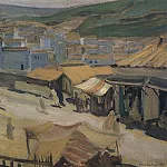 City of Constantine. Algeria. 1907, Kuzma Sergeevich Petrov-Vodkin