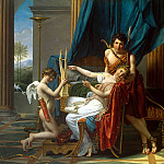 Sappho and Phaon, Jacques-Louis David
