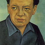 937 Portrait of Diego Rivera (), Diego Rivera
