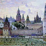 Аполлинарий Михайлович Васнецов - Московский Кремль. 1897