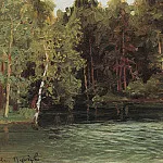 Royal pond. Demyanovo. 1903-1917, Apollinaris M. Vasnetsov