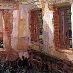 Ruins of the house. 1900 e, Apollinaris M. Vasnetsov