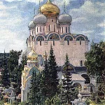Novodevichy Monastery. Cathedral. 1926, Apollinaris M. Vasnetsov