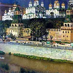 Moscow Kremlin. Cathedrals. 1894, Apollinaris M. Vasnetsov
