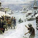 Аполлинарий Михайлович Васнецов - Скоморохи. 1904