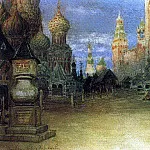 Red Square. 1897, Apollinaris M. Vasnetsov