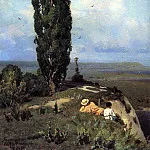 poplar. 1887, Apollinaris M. Vasnetsov
