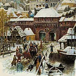 Moscow. Late XVII century. 1902, Apollinaris M. Vasnetsov