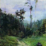 Ural landscape. 1930, Apollinaris M. Vasnetsov