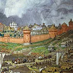 Moscow Kremlin under Ivan III. 1921, Apollinaris M. Vasnetsov