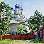 Аполлинарий Михайлович Васнецов - Троицкая церковь на Берсеневке. 1922