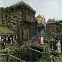 Выход боярыни . 1909, Аполлинарий Михайлович Васнецов