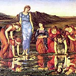 The Mirror of Venus, Sir Edward Burne-Jones