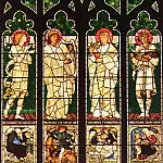  Christ Church Oxford The Vyner memorial window, Sir Edward Burne-Jones