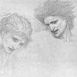 Hollyer Burne-Jones Study for Masque of Cupid, Sir Edward Burne-Jones